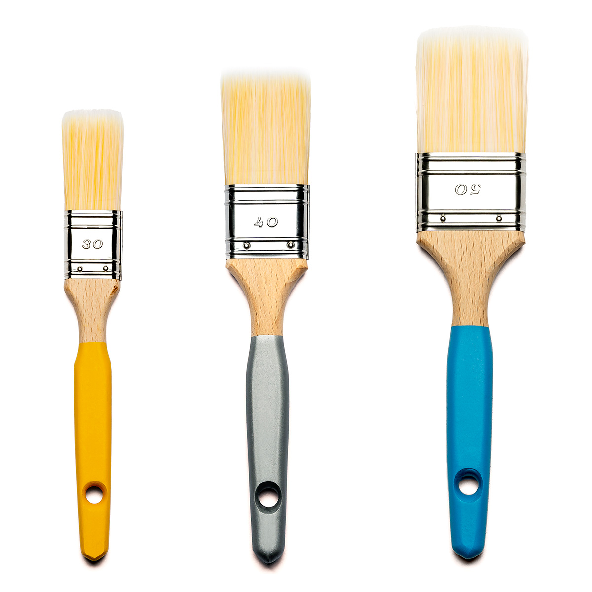 set pennelli retro